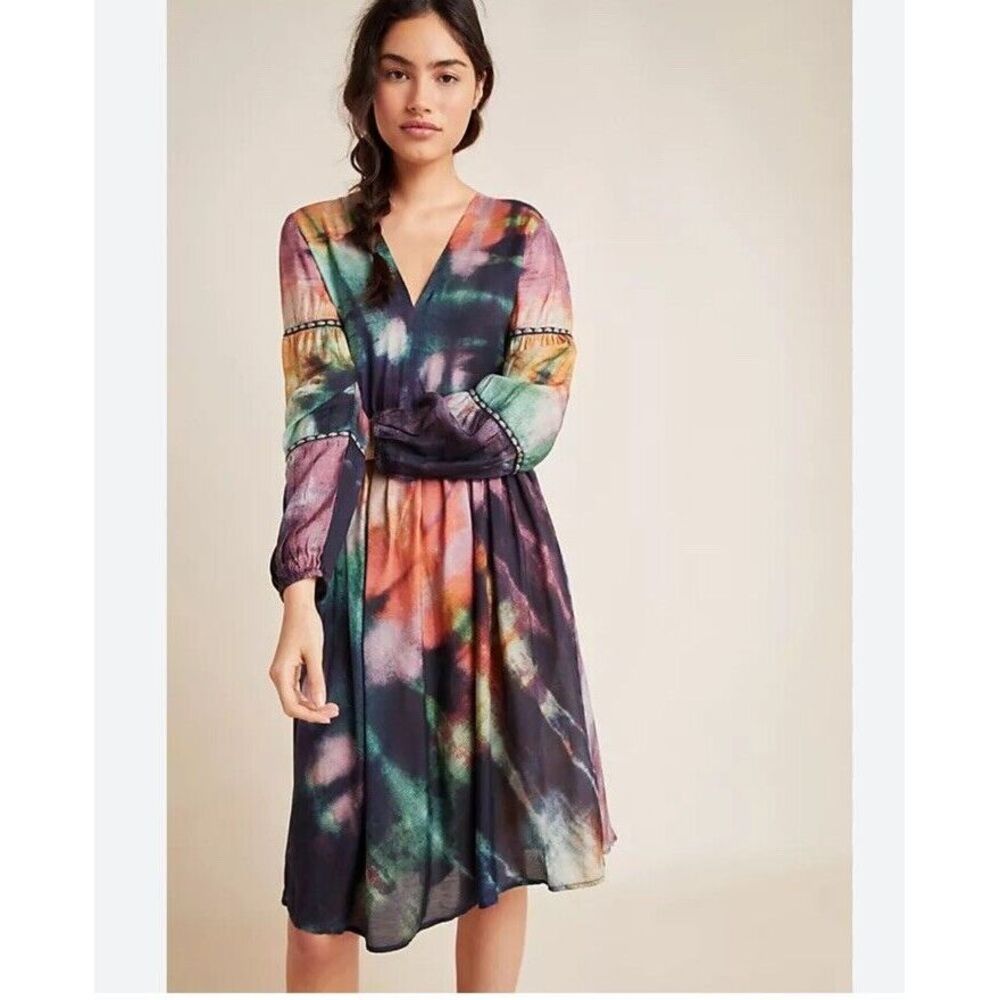 Bl^nk Tie-Dye Midi Dress